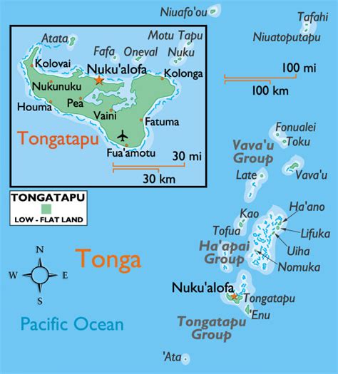 Tonga Map