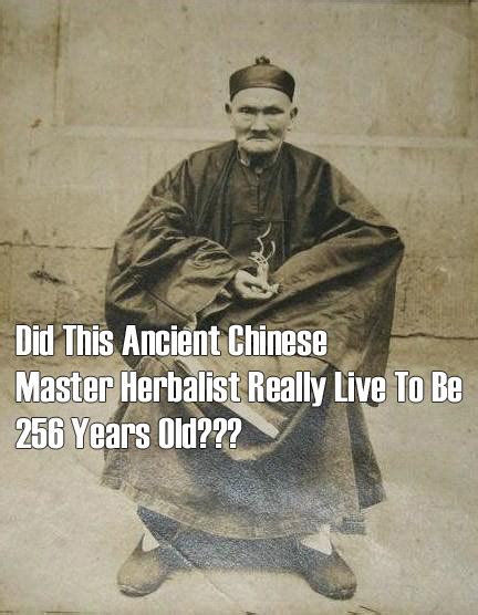 Did This Ancient Chinese MASTER HERBALIST Really Live To Be 256 Years Old? - Herbs Info