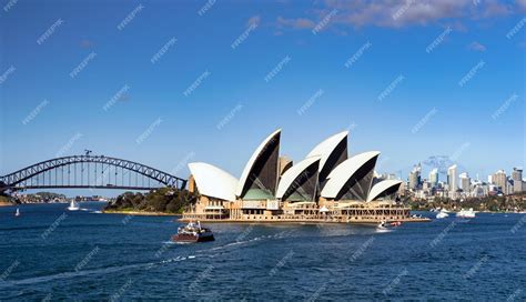 Premium AI Image | Circular Quay and Opera House Sydney Australia Sydney opera house with ferrys ...