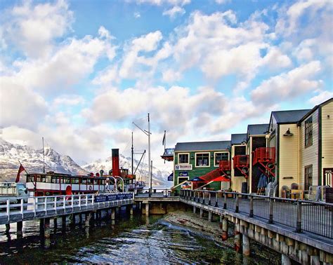 Queenstown Winter Scene Photograph by Anthony Dezenzio