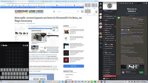 New split-screen layouts are here in ChromeOS 114 Beta