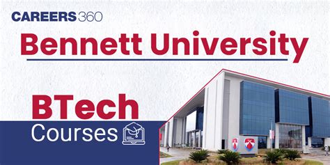 Bennett University BTech Courses