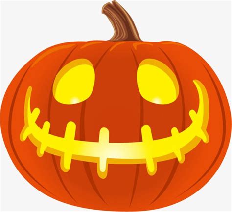 Cartoon Halloween Pumpkin PNG Images, Cartoon Clipart, Halloween ...