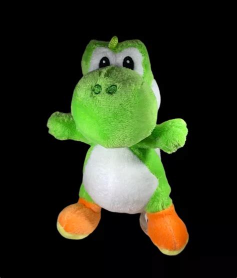 NINTENDO SUPER MARIO Brothers YOSHI Green Plush Stuffed Animal Toy 2020 $7.95 - PicClick