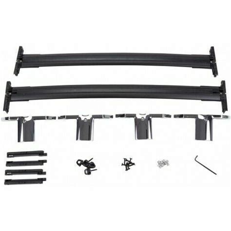 2008-2017 Buick Enclave Roof Rack Cross Rail Package 12499978 Black OEM ...