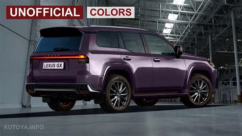 2024 Lexus GX Gets Shown in Many Colors and From All Angles in Informal ...