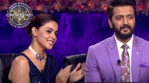 KBC | Popular Actors Genelia और Riteish ने ज़बरदस्त Answers देकर जीता एक बड़ा Amount | High ...