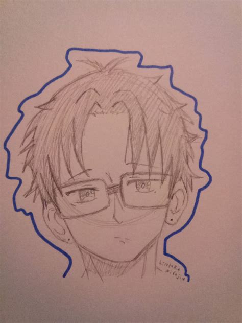 .: Hirotaka Nifuji Sketch :. { Wotakoi Fanart } by PinkiePieParker05 on ...