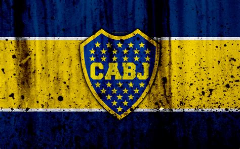 4k, Fc Boca Juniors, Grunge, Superliga, Soccer, Argentina, - Boca ...