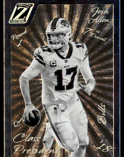 Josh Allen Football Cards - Football Singles and Rookie Trading Cards