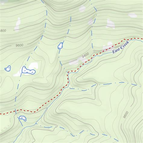 Granite Peak, Colorado 7.5 Minute Topographic Map by Apogee Mapping ...