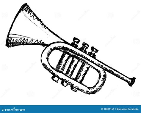 Horn, Musical Instrument Royalty Free Stock Image - Image: 30801166