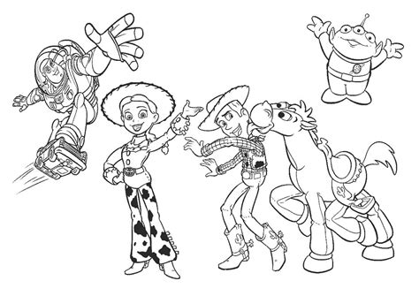 Toy Story from Disney Pixar coloring page - Download, Print or Color ...