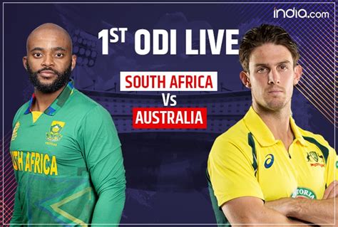 SA vs AUS, 1st ODI, Highlights, Score: Australia Beat South Africa By 3 ...