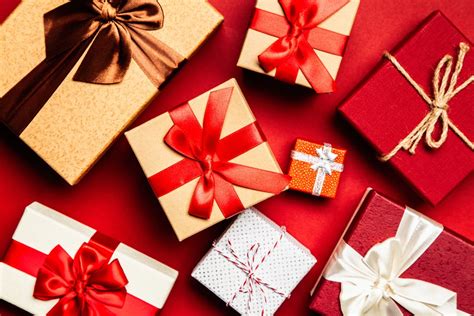 Three Stacked Gift Boxes With Different Colors · Free Stock Photo