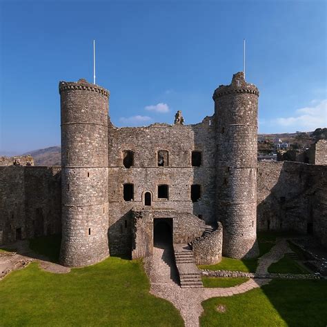 Harlech Castle - Interior | Flickr - Photo Sharing!