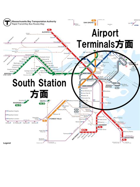 silver line map | ボストン留学サポート