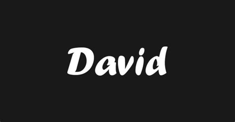 David name - David Name - Magnet | TeePublic