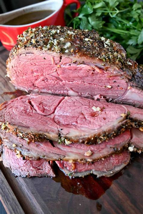 Herb Crusted Rib Eye Roast Recipe-Butter Your Biscuit