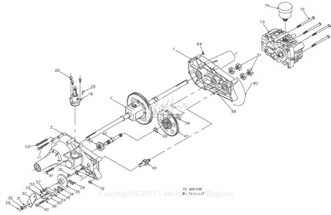 Hydro Gear Transaxle Parts Diagram for 53036 Parts Breakdown