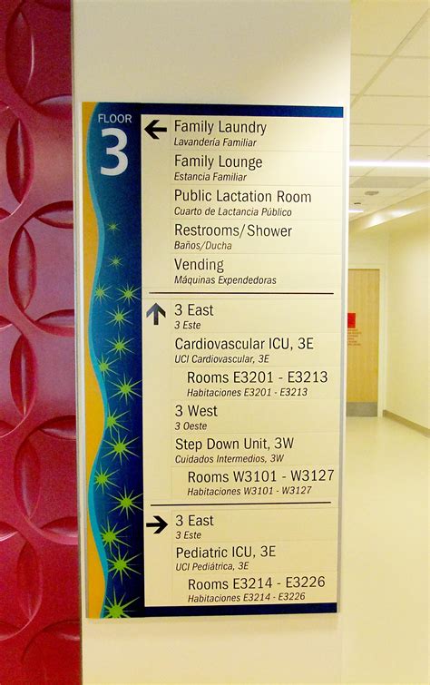 Hospital Wayfinding Signs Services — Nicolson Associates, Inc.