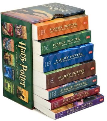 Harry Potter Paperback Boxed Set, Books 1-7 by J. K. Rowling, Mary ...