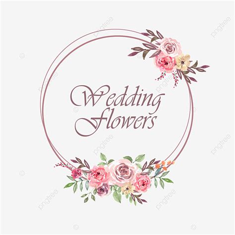 Wedding Images Vector Hd Images, Wedding Flowers Vector And Image, Pink, Red, Yellow PNG Image ...