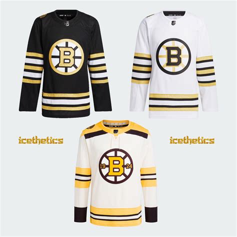 Boston Bruins 100th anniversary jerseys for 2023-24 : r/hockey