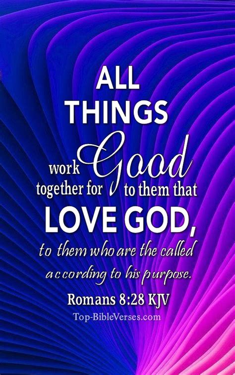 Romans 8:28 All Things Work Together For Good | Christian Wallpapers