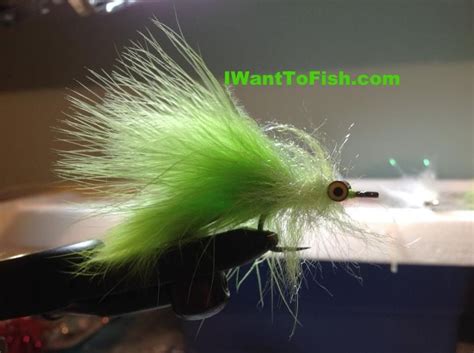 Trying out some new tarpon patterns. Here is my Chartreuse one. : flytying