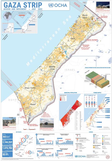 Gaza Strip borders : r/Borderporn