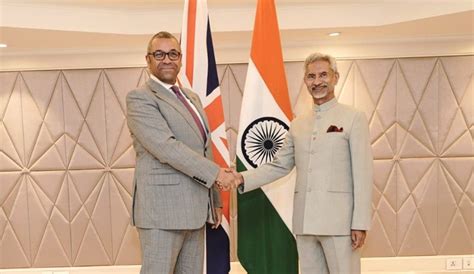 Britain prioritising India trade deal, says Cleverly - Asian News from UK