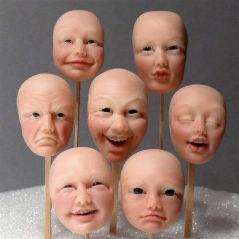 Learn How To Sculpt Faces In Polymer Clay - Bored Art | Polymer clay ...