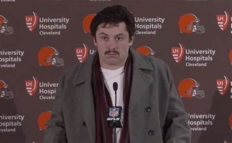 Baker Mayfield had the most depressing look in his postgame press ...