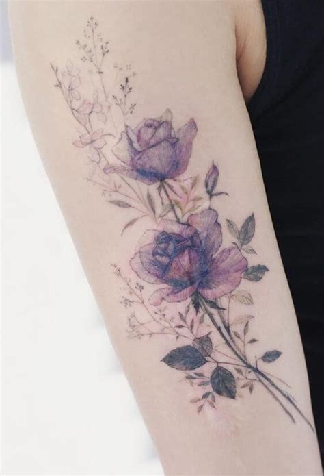 20+ Birth Flowers For June Tattoo Design Ideas For Females – EntertainmentMesh