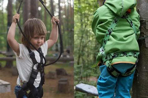 Kids Full Body Climbing Harness Vs Half Body (Regular)