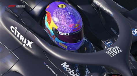 I made a fictional Red Bull helmet for Daniel Ricciardo since he moved ...