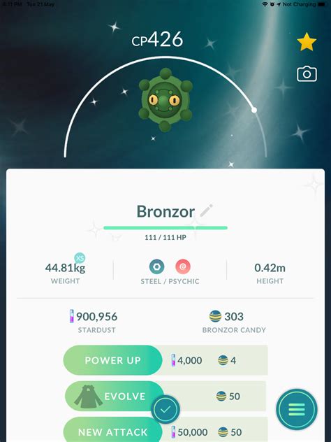 Shiny Bronzor - Pokemon Go | eBay