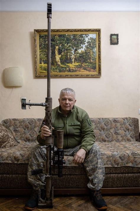 Sniper, who set new longest kill world record with his toy (Vyacheslav Kovalskiy, he's 58 years ...