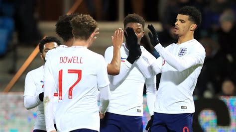 Denmark U21 1-5 England U21: Dominic Solanke nets double in impressive win | Football News | Sky ...