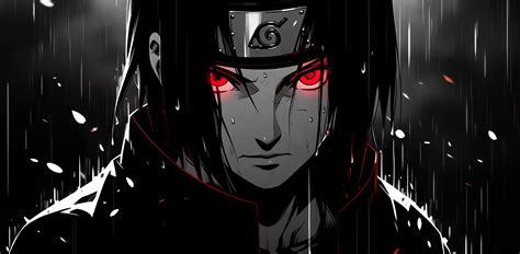 Itachi Uchiha Manga Style Wallpaper by patrika