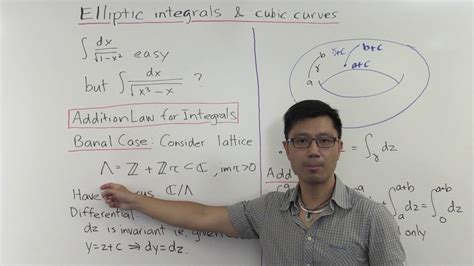 Elliptic Integrals and cubic curves - YouTube