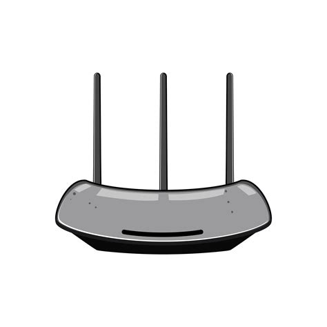 wifi router cartoon vector illustration 28080715 Vector Art at Vecteezy