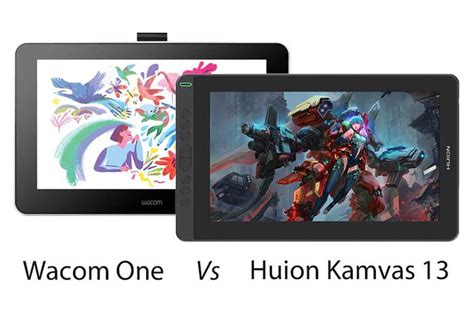 Compared: Wacom One vs Huion Kamvas 13 (Which is better?)