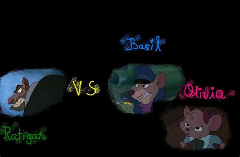 Ratigan VS Basil and Olivia by tazusajoe37 on DeviantArt