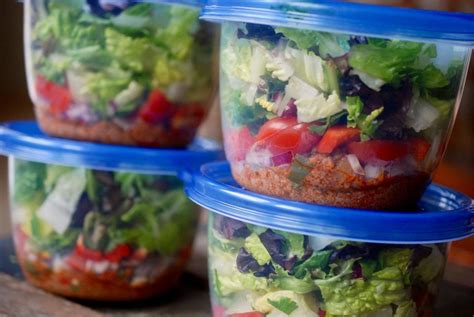 Lunch Meal Prep Tips: Fresh Salads All Week Long — Maria Makes | Wholesome, Simple Recipes for ...