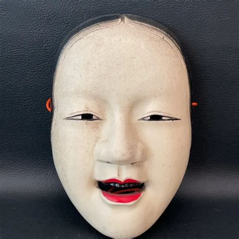 VINTAGE JAPANESE CAST Iron Hand Noh Mask 21cm Zohonna omen Kabuki ...