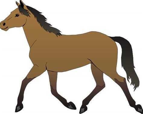 Running horse clipart - Clipartix