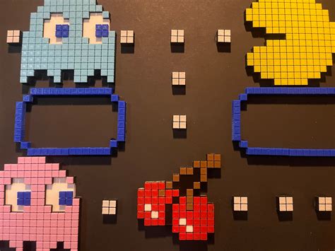 Pac Man Pixel Art - Etsy