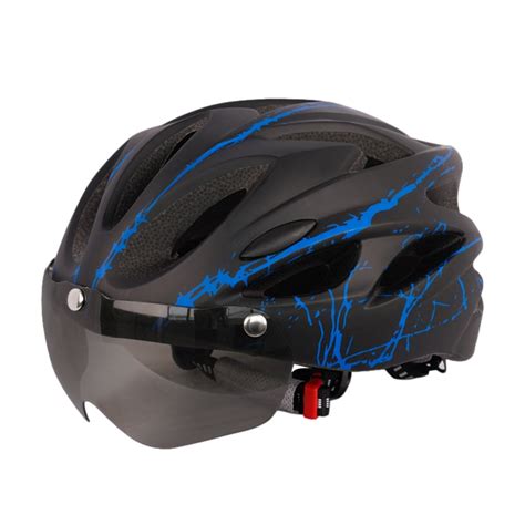 Bike Helmet for Men Women with Safety Led Back Light Detachable ...